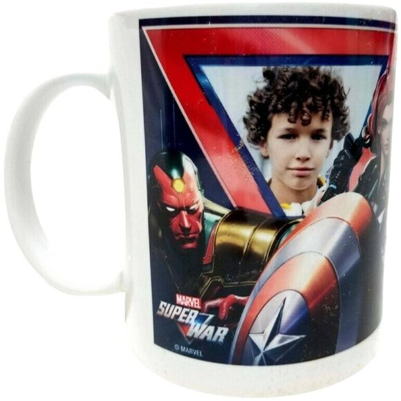 1 Pc. Moonpig Marvel Super War Characters Superheroes 12oz  Ceramic Mug - Picture 3 of 9
